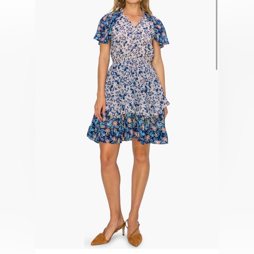 Tiered Mini Dress
